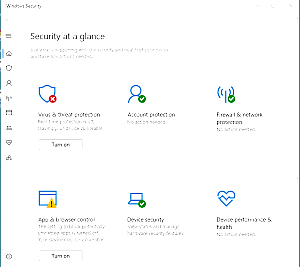 Open Windows Anti-Virus Settings Step #2